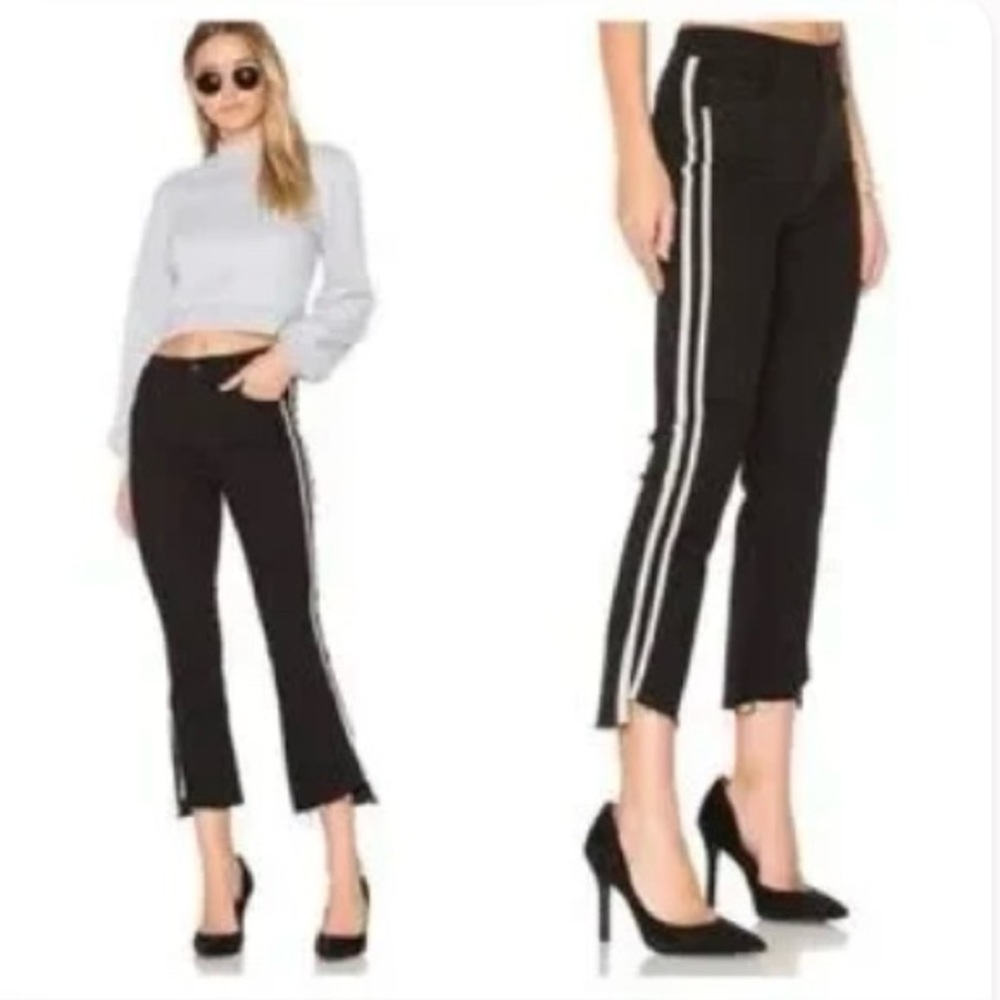 Mother Insider crop step fray guilty race size 26